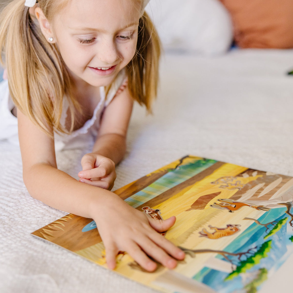 Educational Reusable Sticker Pad - Jungle and Savanna