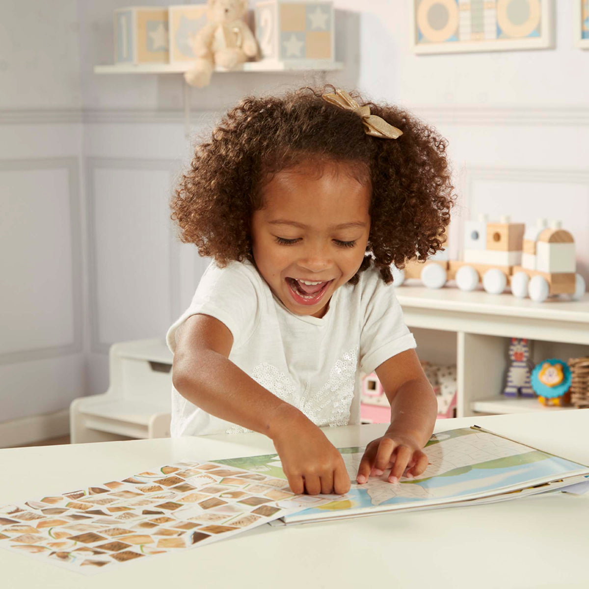 Educational Mosaic Sticker Pad - Nature