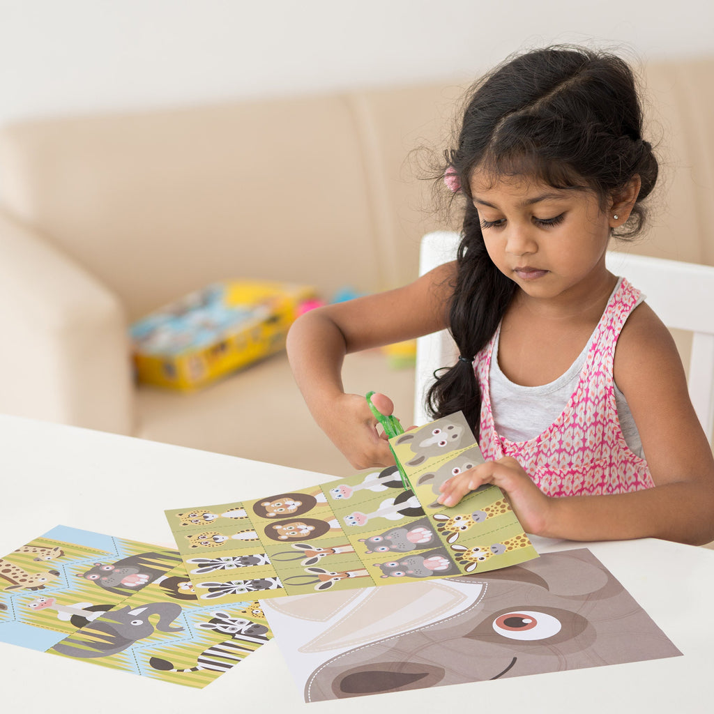 Educational Safari Scissor Skills Activity Pad