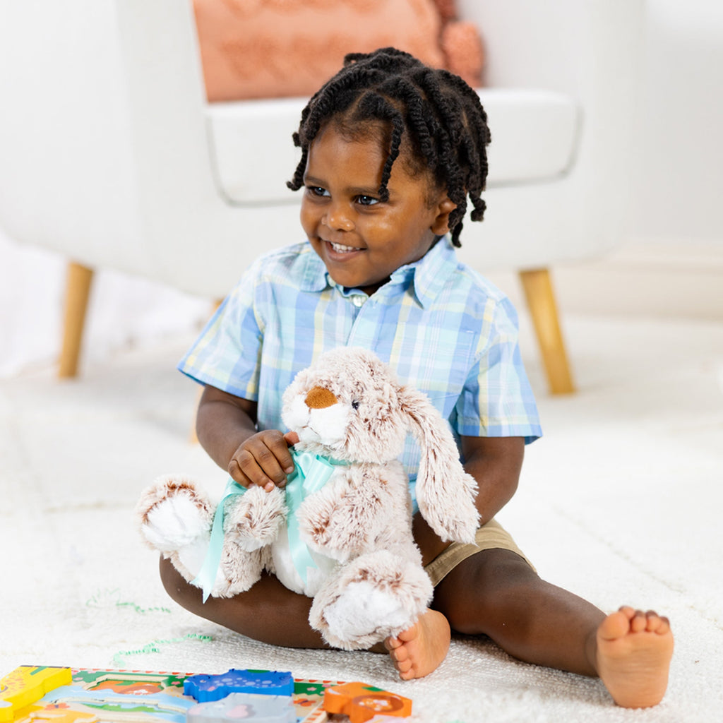 Educational Burrow Bunny Rabbit Stuffed Animal