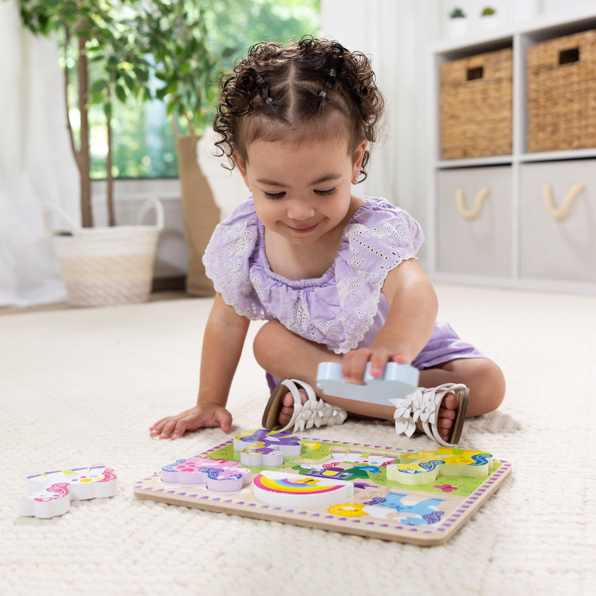 Educational Unicorn Chunky Puzzle 6 Pieces