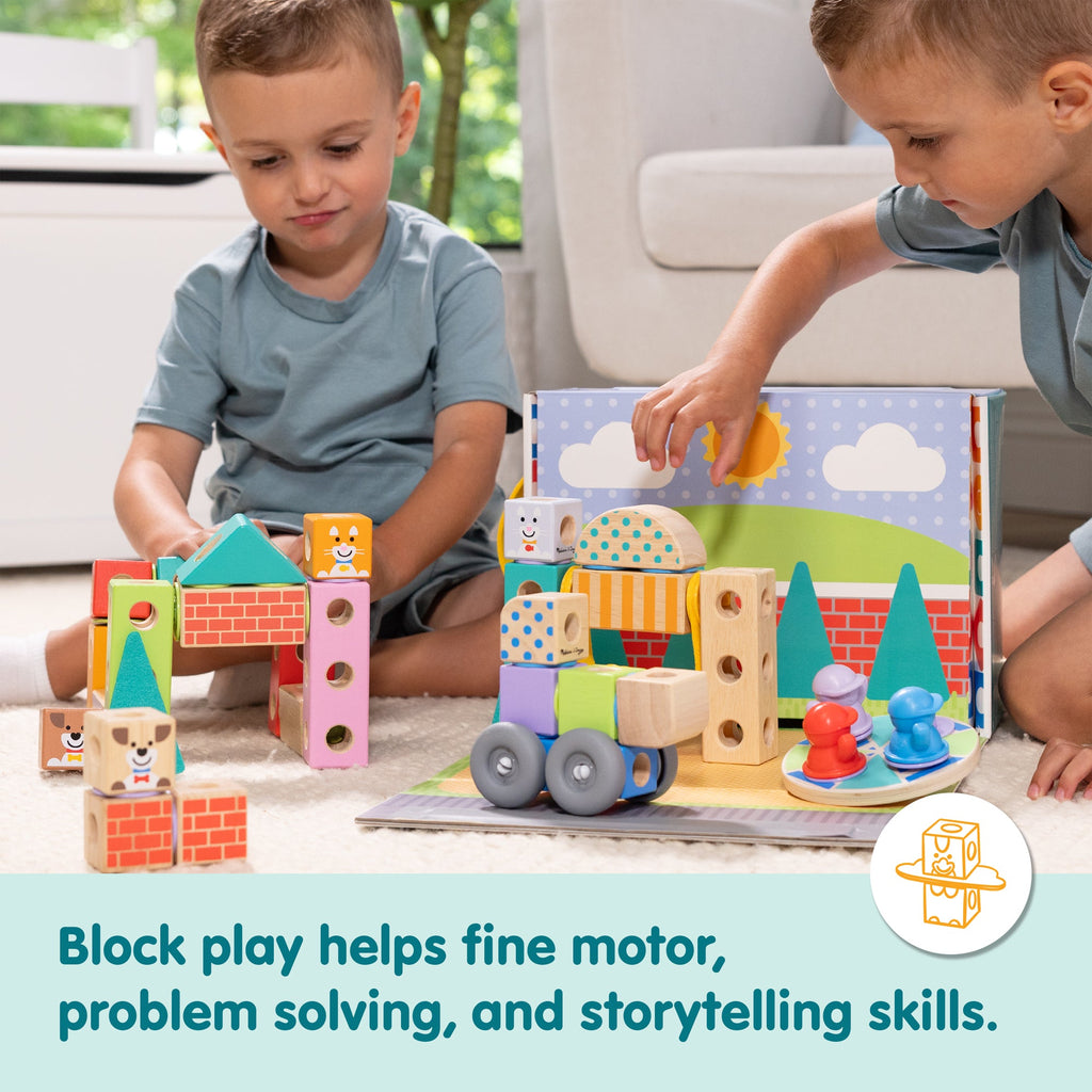 Educational Blockables All Around Town Gift Bundle