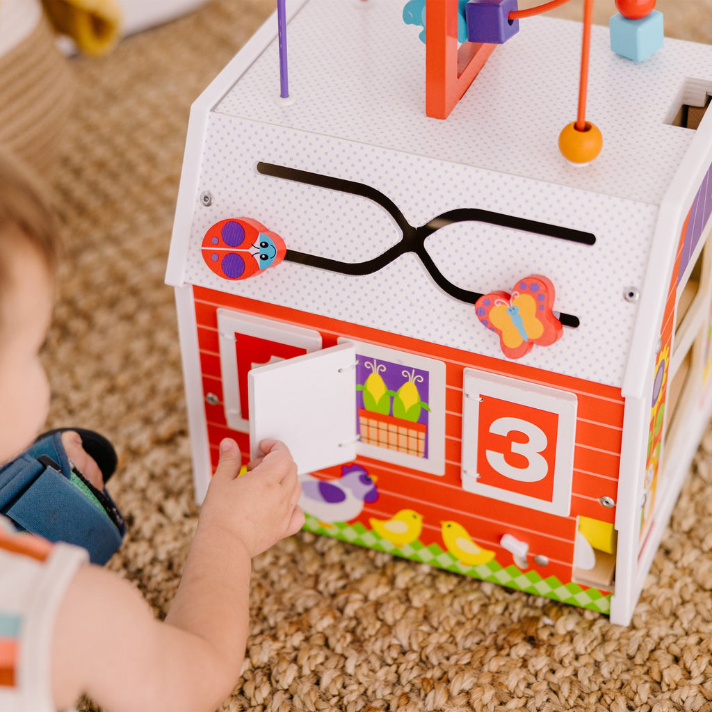 Educational First Play Slide Sort & Roll Activity Barn