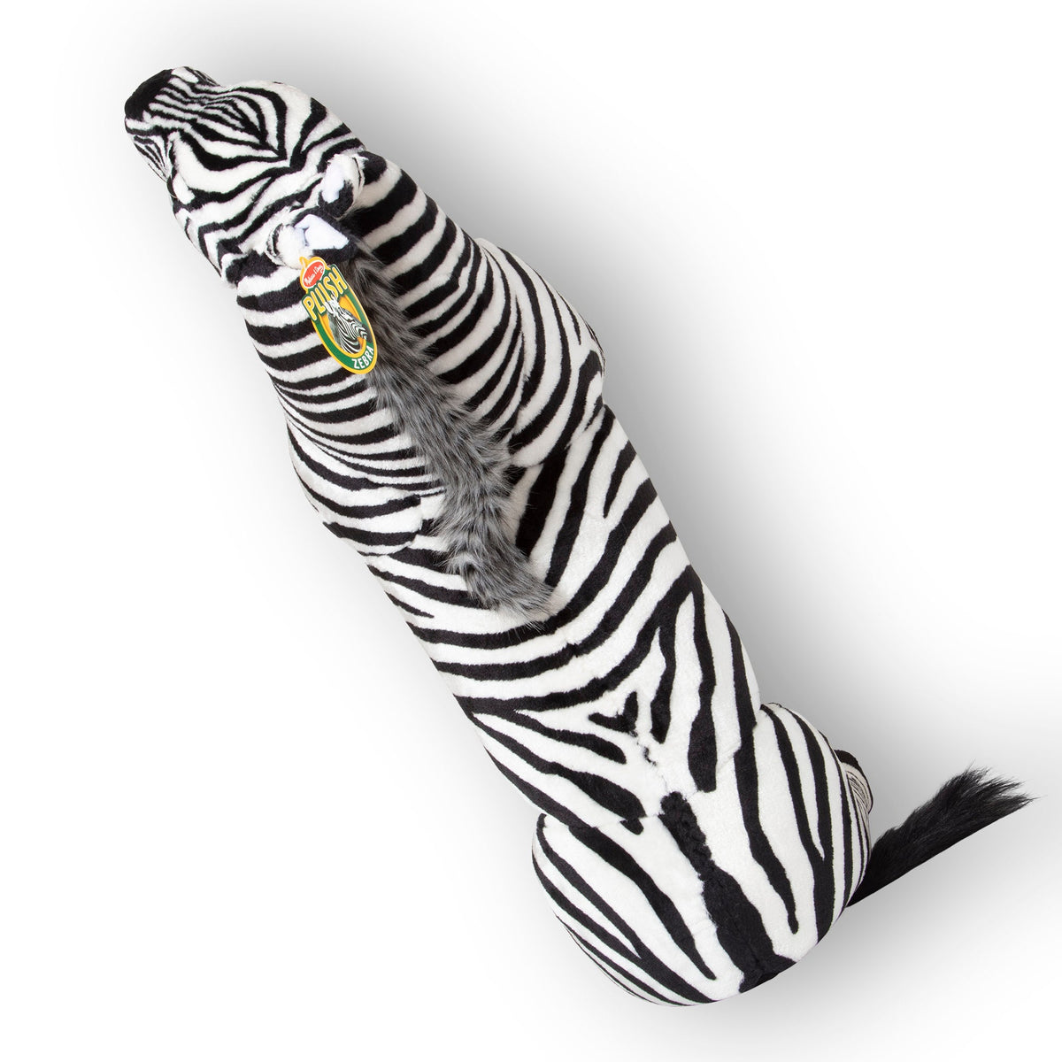 Educational Zebra Lifelike Plush Stuffed Animal