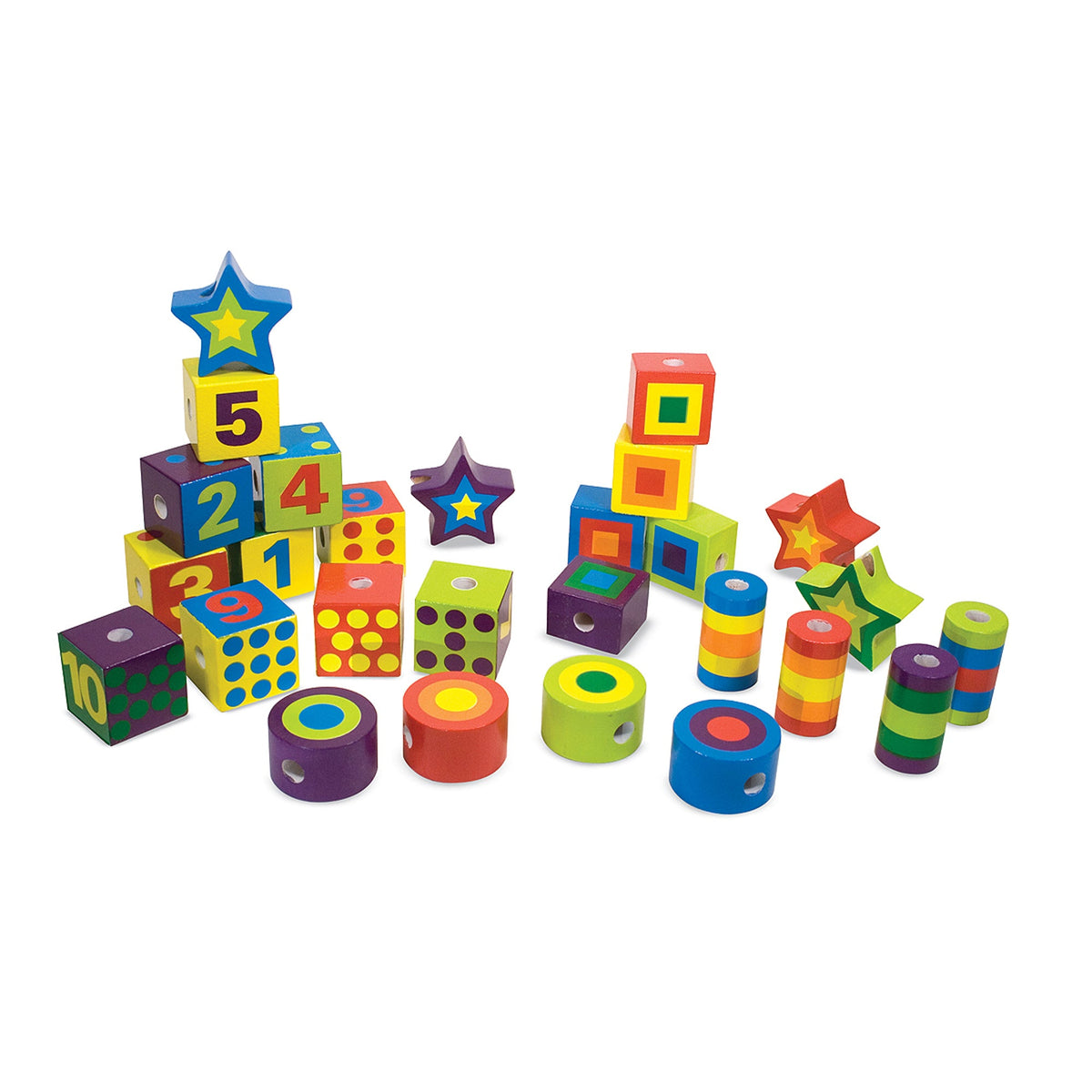 Educational Lacing Beads