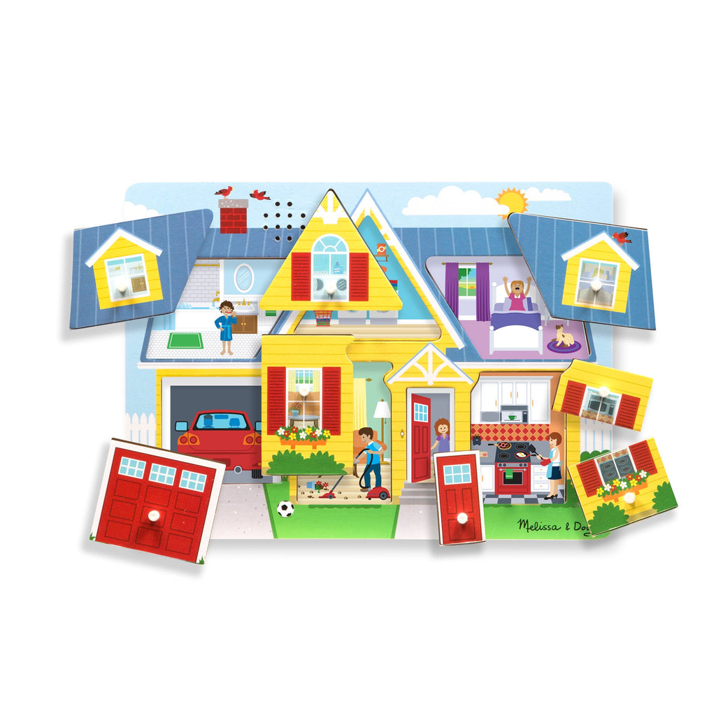 Educational Around the House Sound Puzzle - 8 Pieces