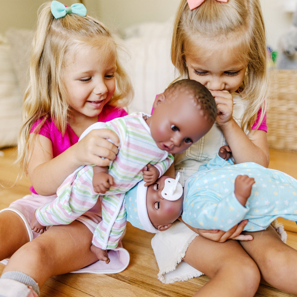 Educational Mine to Love Twins Tyler & Taylor Dolls