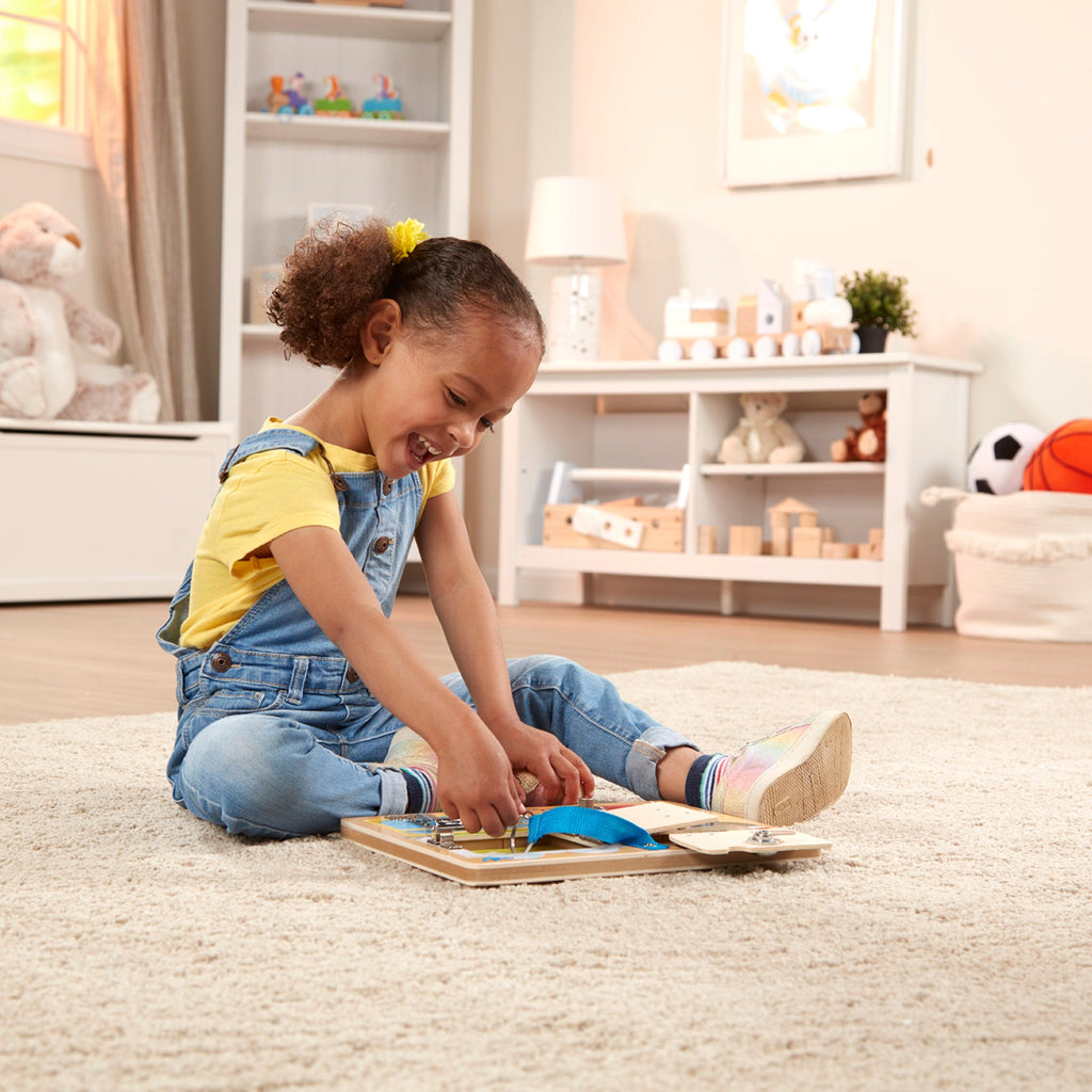 Educational Locks & Latches Board
