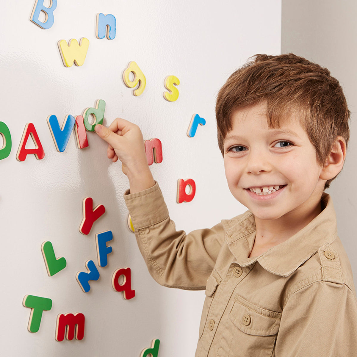 Educational Wooden Letter Alphabet Magnets