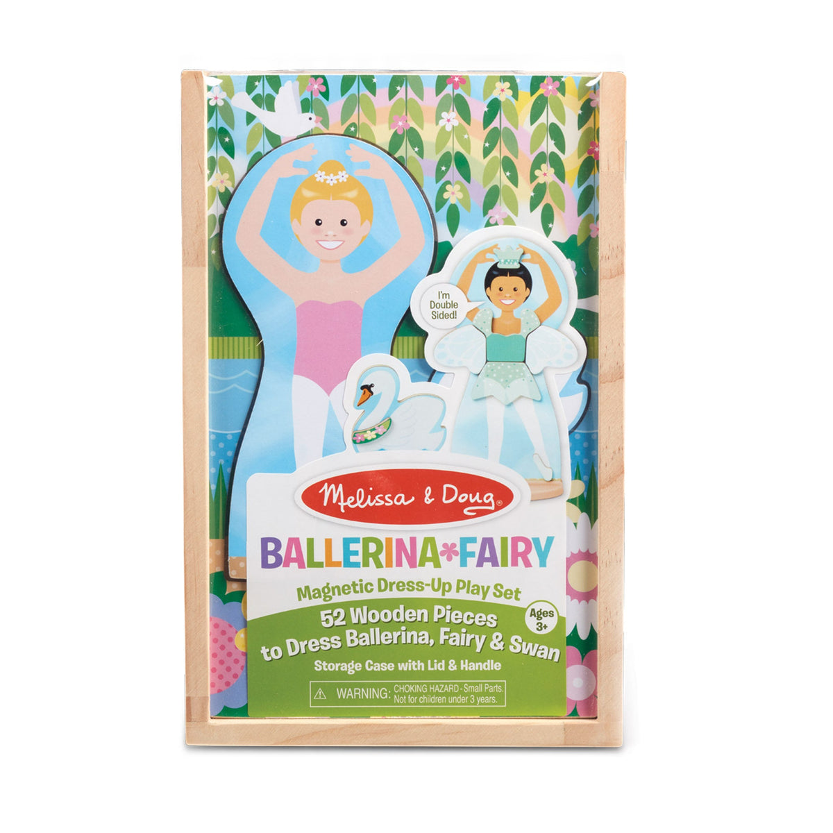 Educational BallerinaFairy Magnetic Dress-Up Play Set