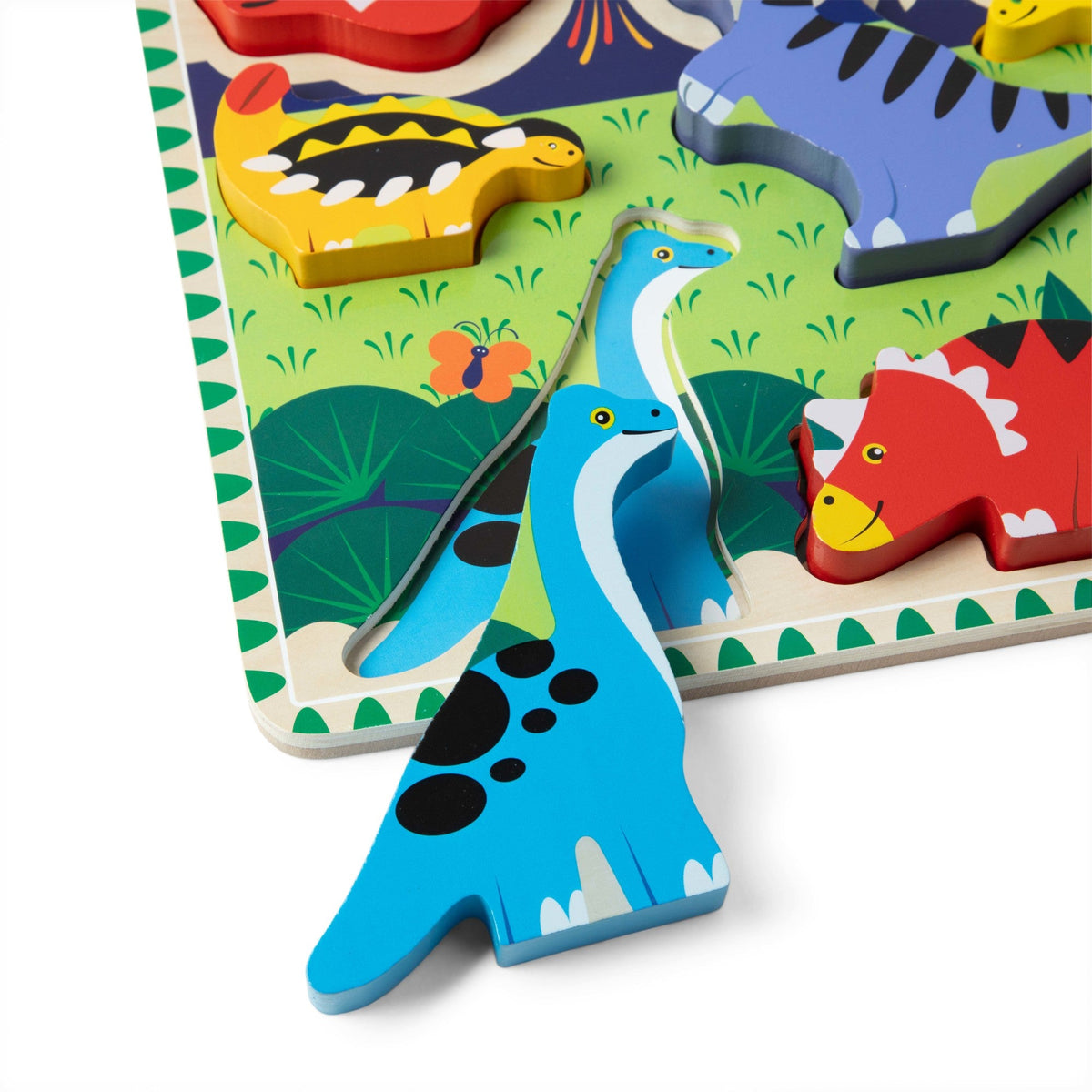 Educational Dinosaurs Chunky Puzzle - 7 Pieces