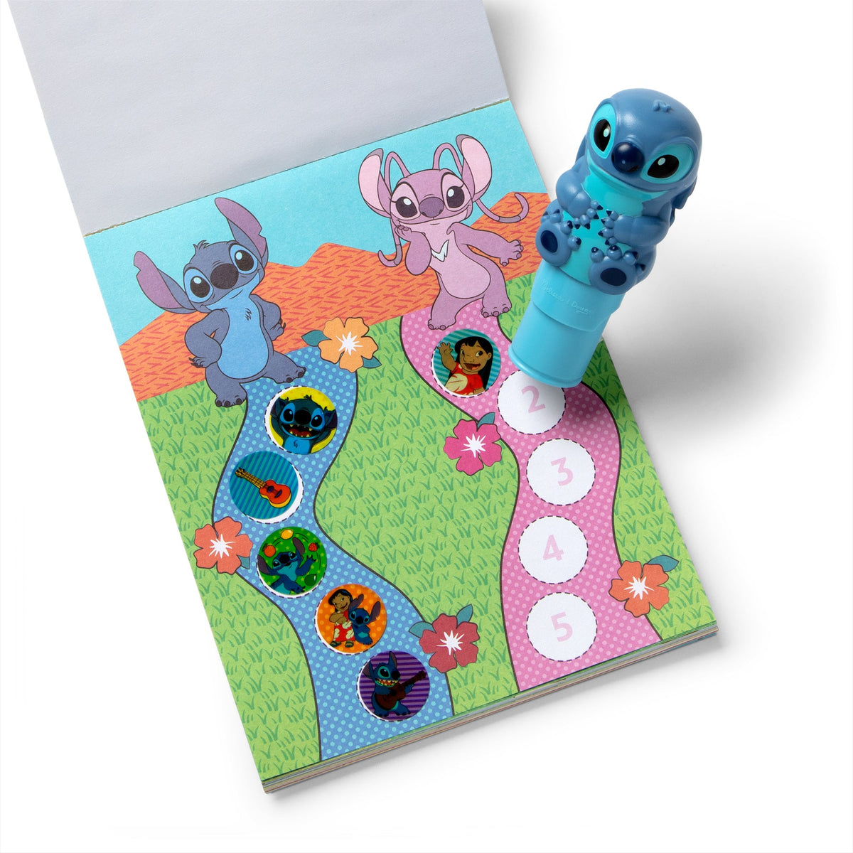 Educational Sticker WOW Disney Stitch Activity Pad & Sticker Stamper
