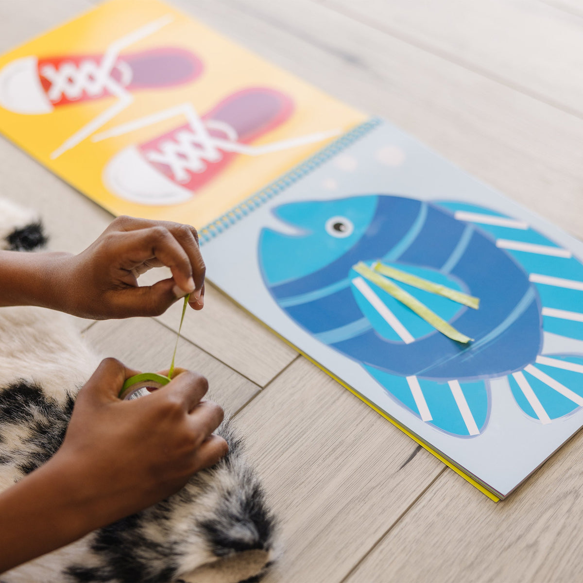 Educational Tape Activity Book