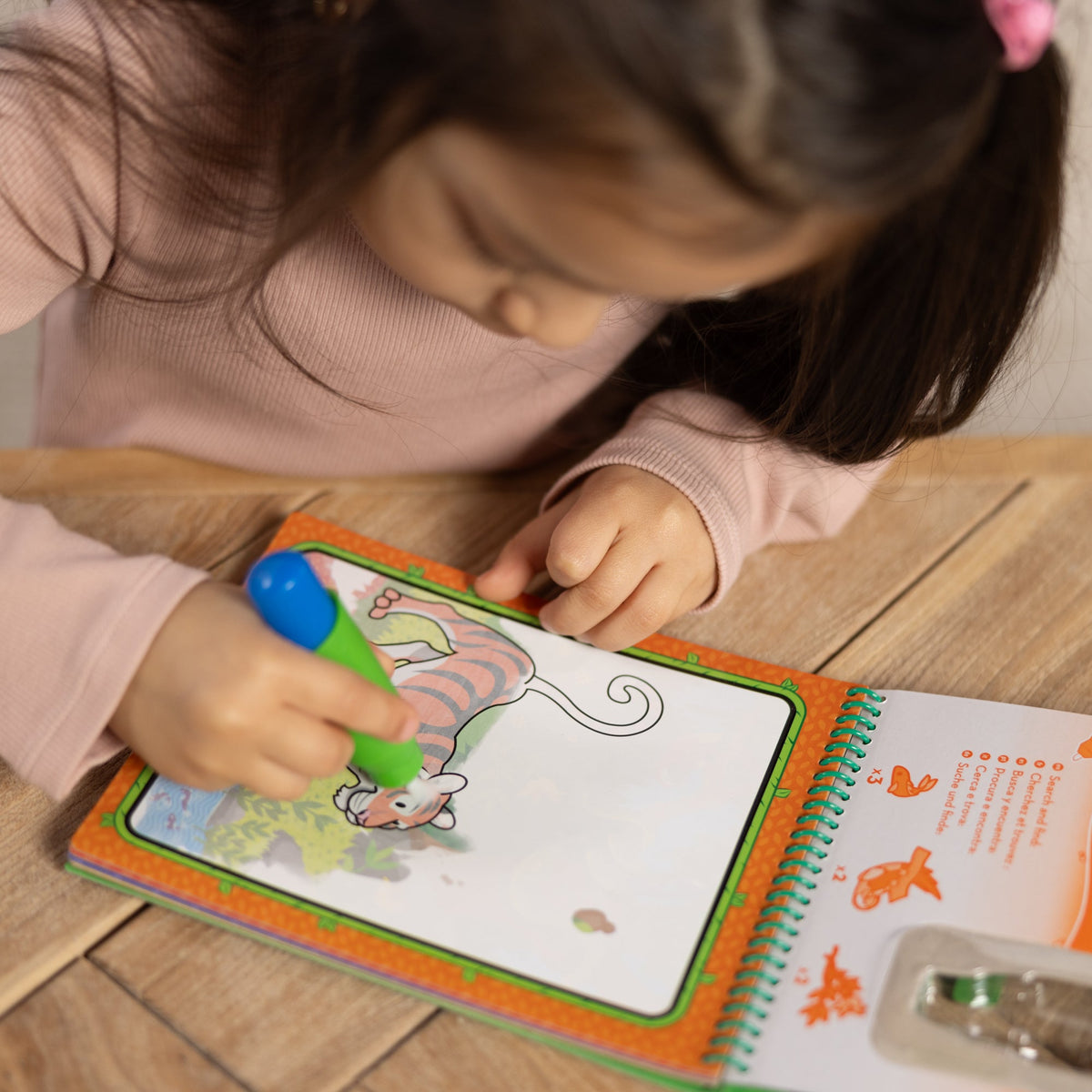 Educational On the Go Water Wow Water-Reveal Pad Jungle