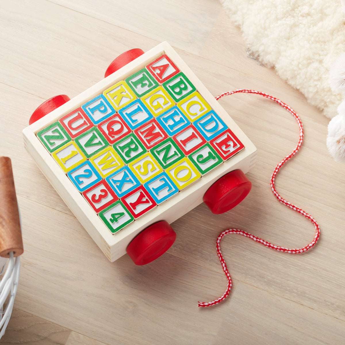Educational Classic ABC Block Cart