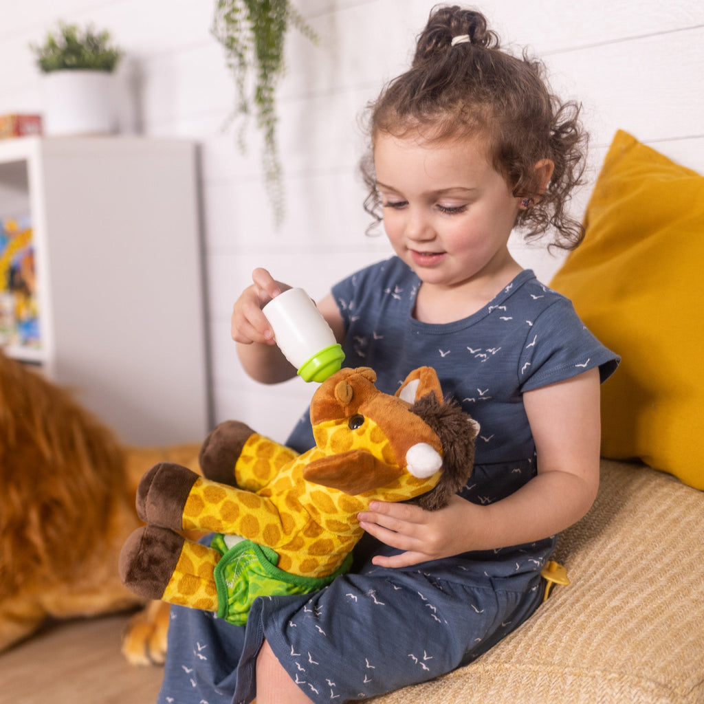 Educational Baby Giraffe Stuffed Animal