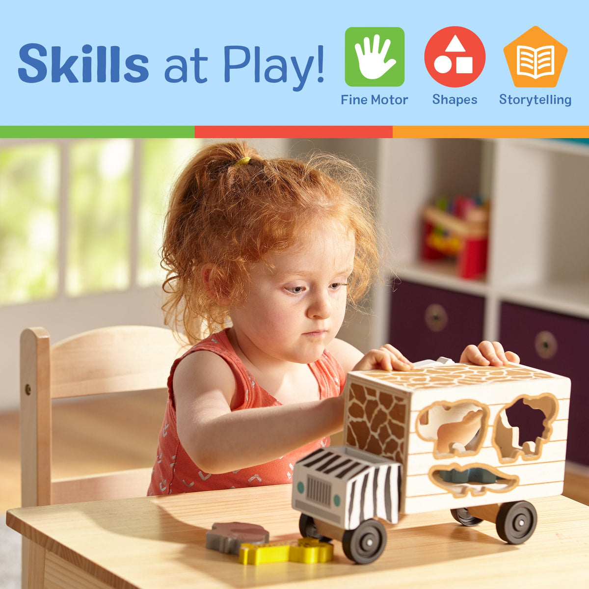 Educational Animal Rescue Wooden Play Set