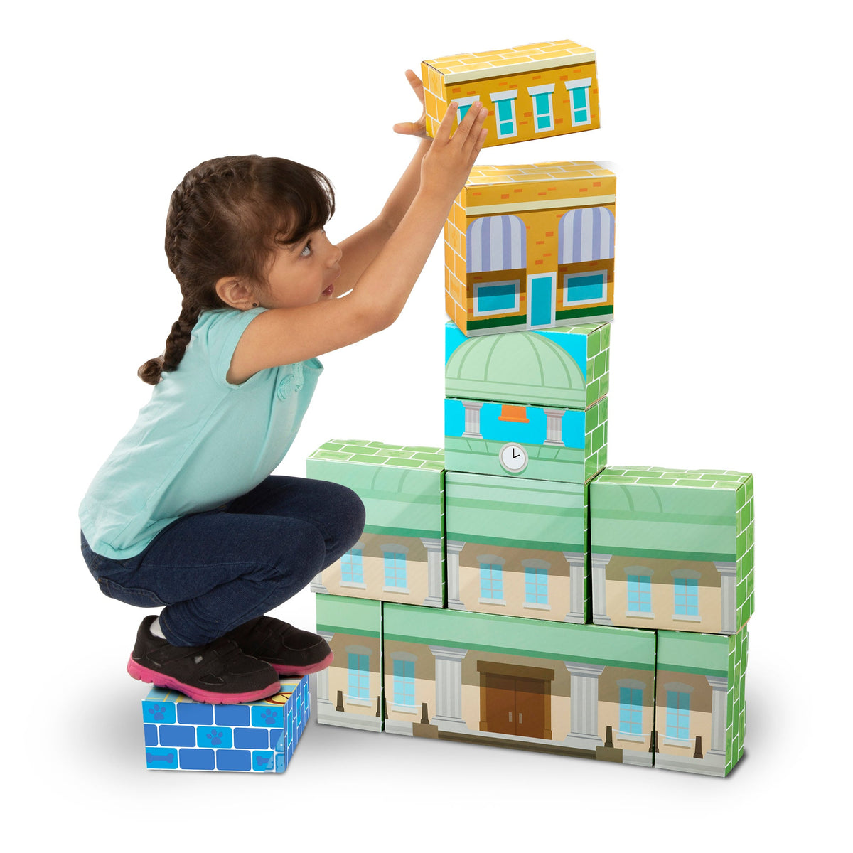 Educational PAW Patrol Jumbo Cardboard Blocks
