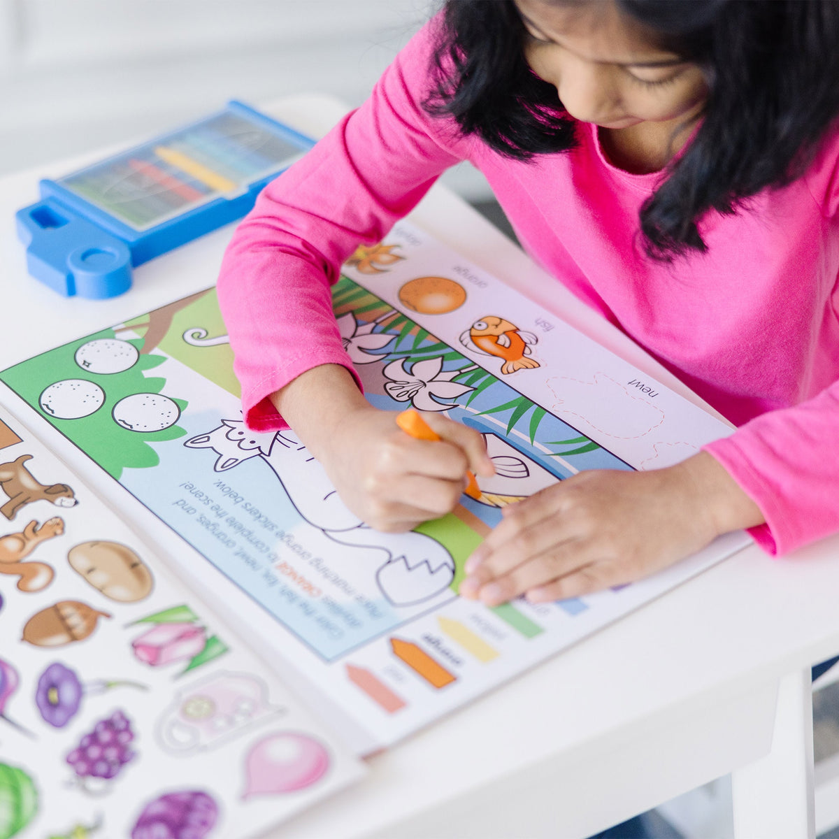 Educational Colors & Shapes Activity Pad
