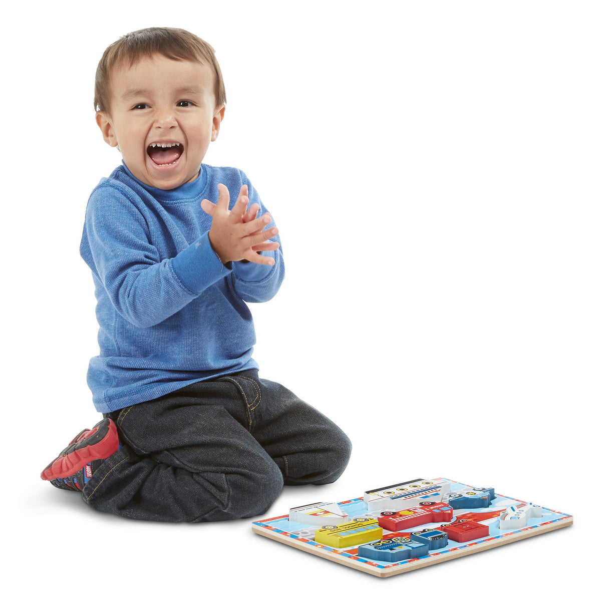 Educational Vehicles Chunky Puzzle - 9 Pieces