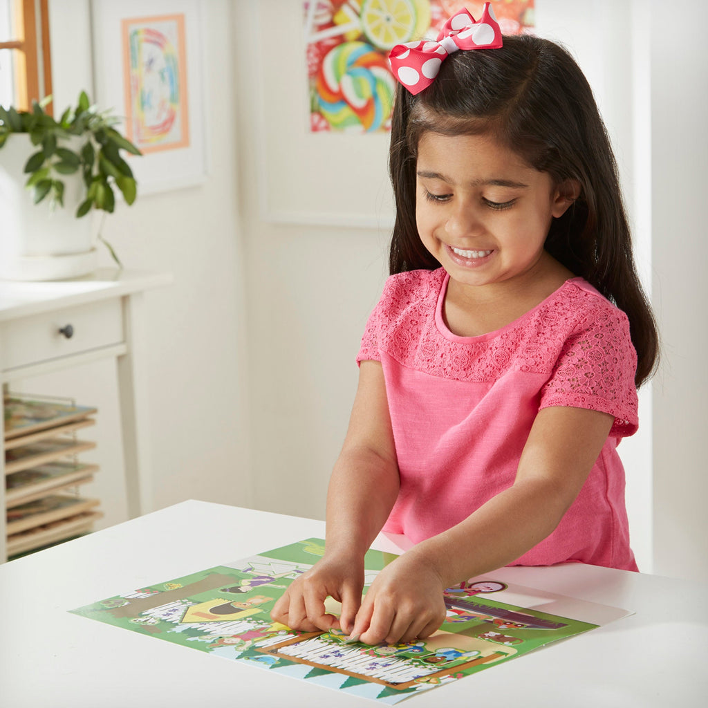 Educational Reusable Sticker Pad - Play House