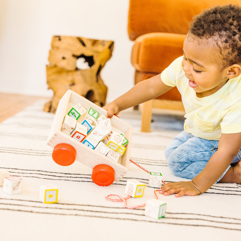 Educational Classic ABC Block Cart