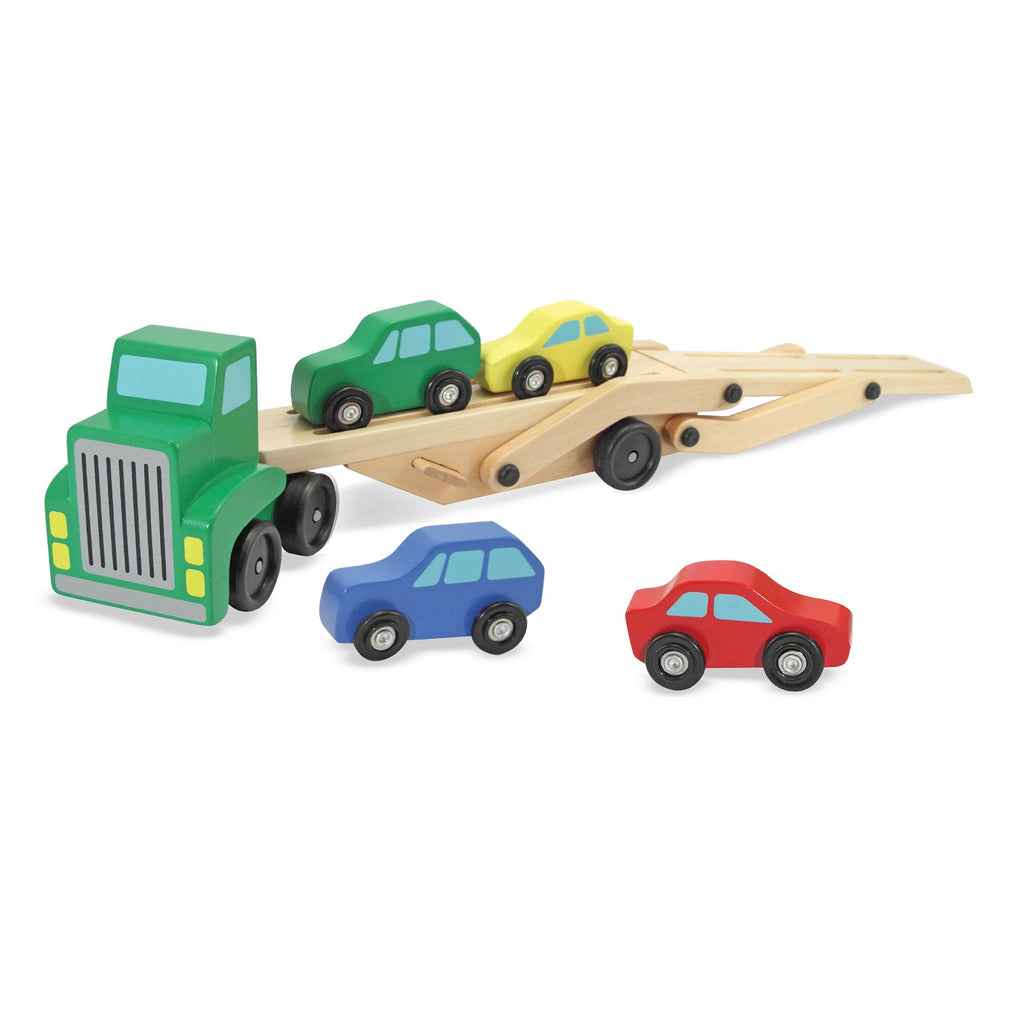 Educational Wooden Car Carrier