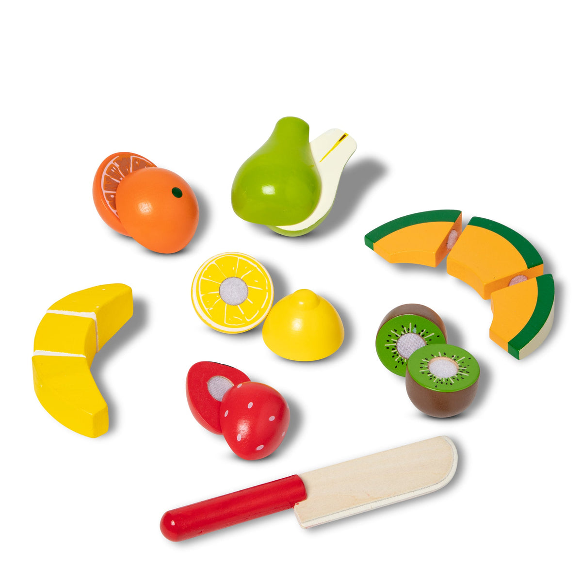 Educational Wooden Cutting Fruit Play Food