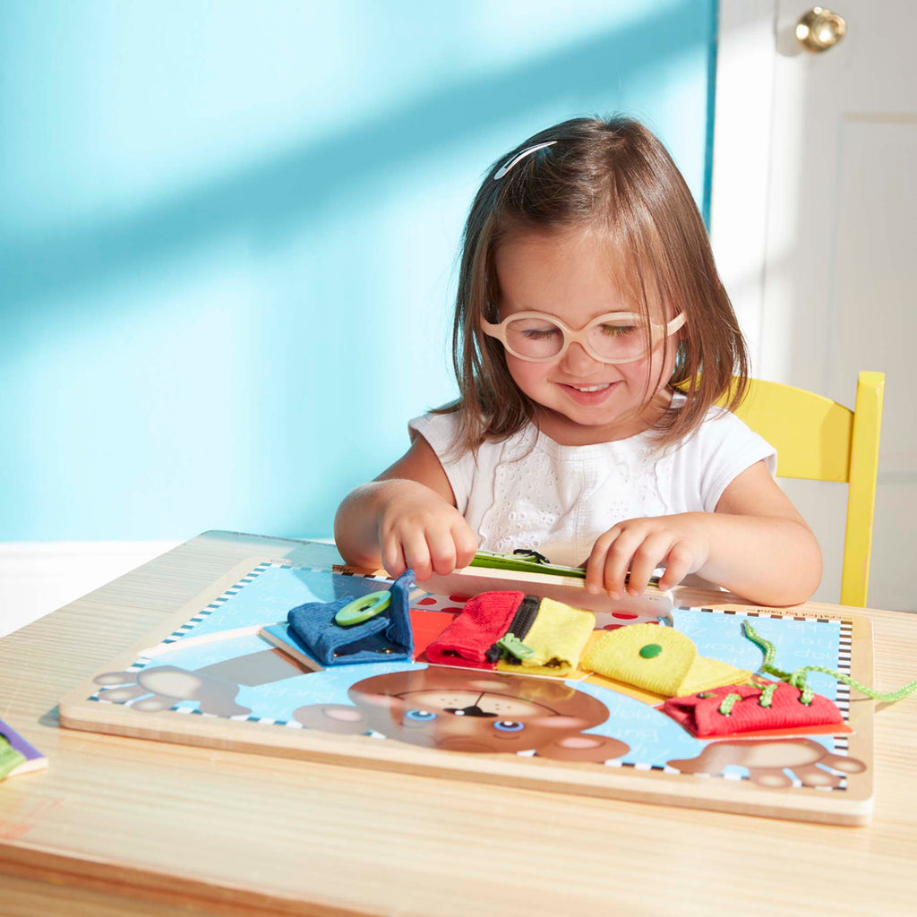Educational Basic Skills Puzzle Board