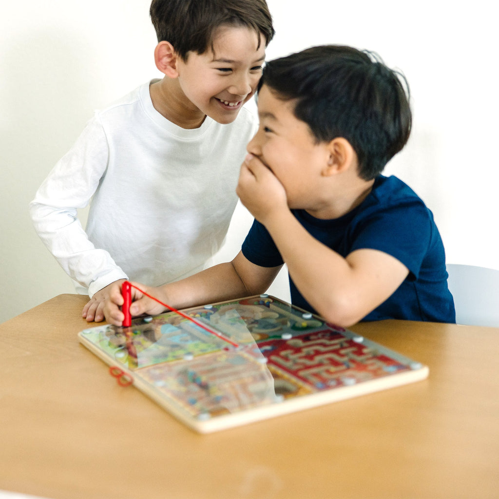Educational PAW Patrol Wooden 4-in-1 Magnetic Wand Maze Board