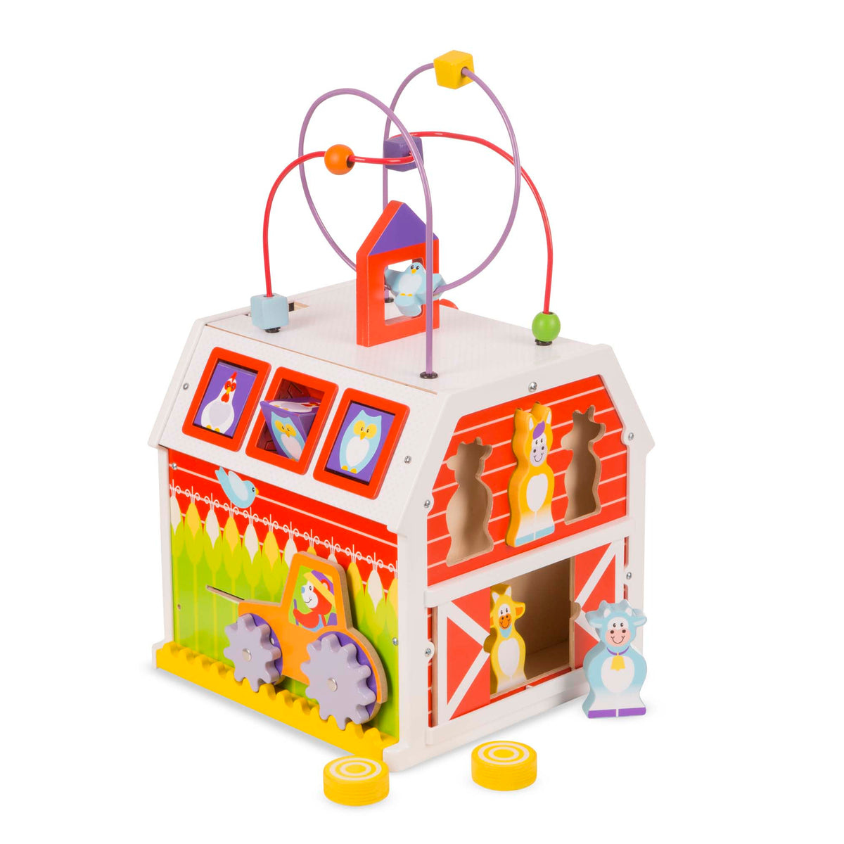 Educational First Play Slide Sort & Roll Activity Barn