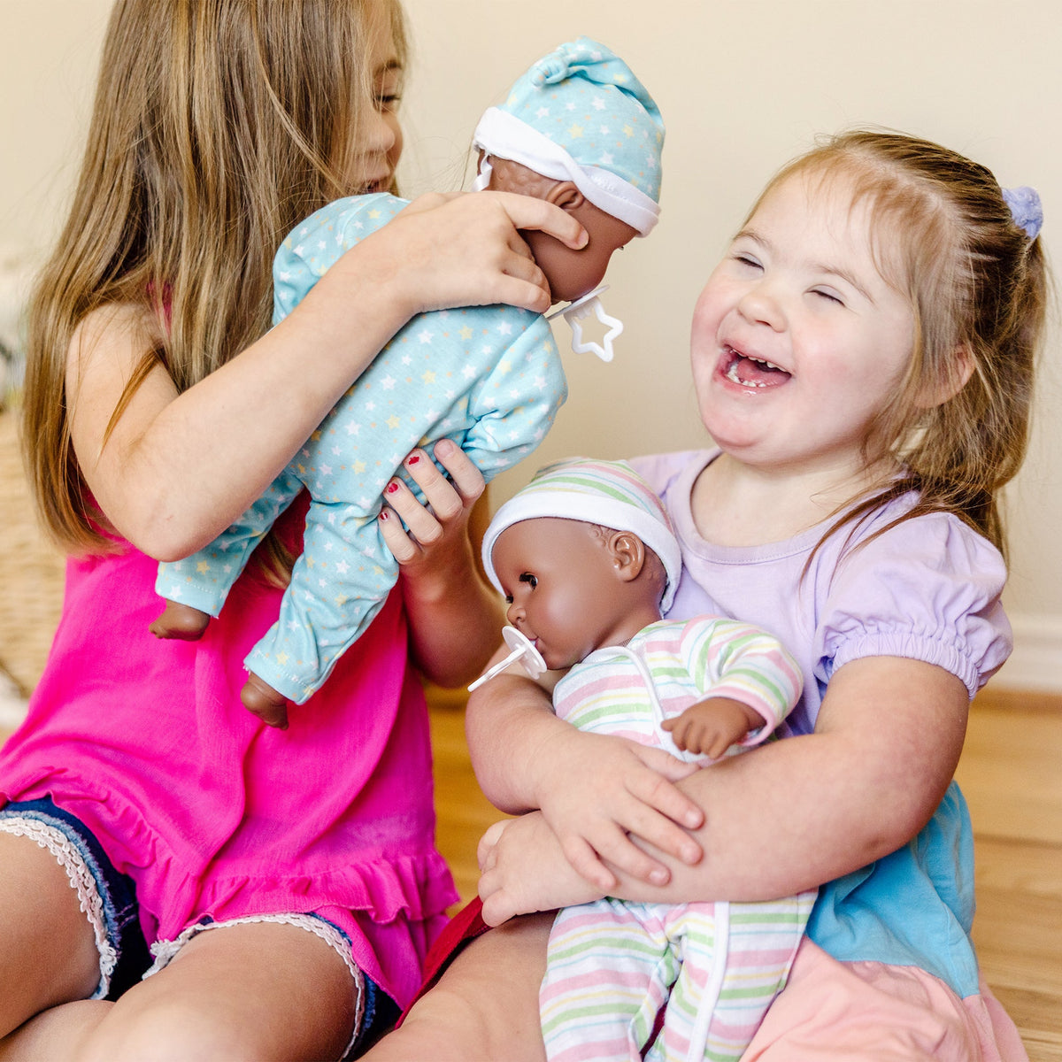 Educational Mine to Love Twins Tyler & Taylor Dolls