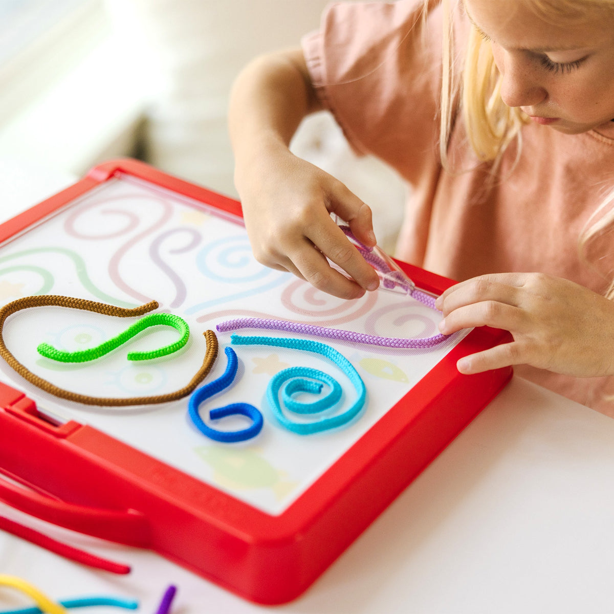 Educational Rainbow Cord Picture and Pattern Maker