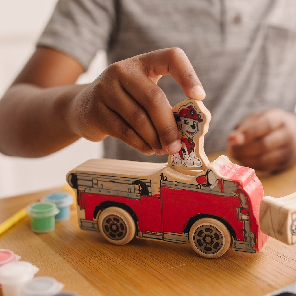 Educational PAW Patrol Wooden Craft Kit - Vehicles