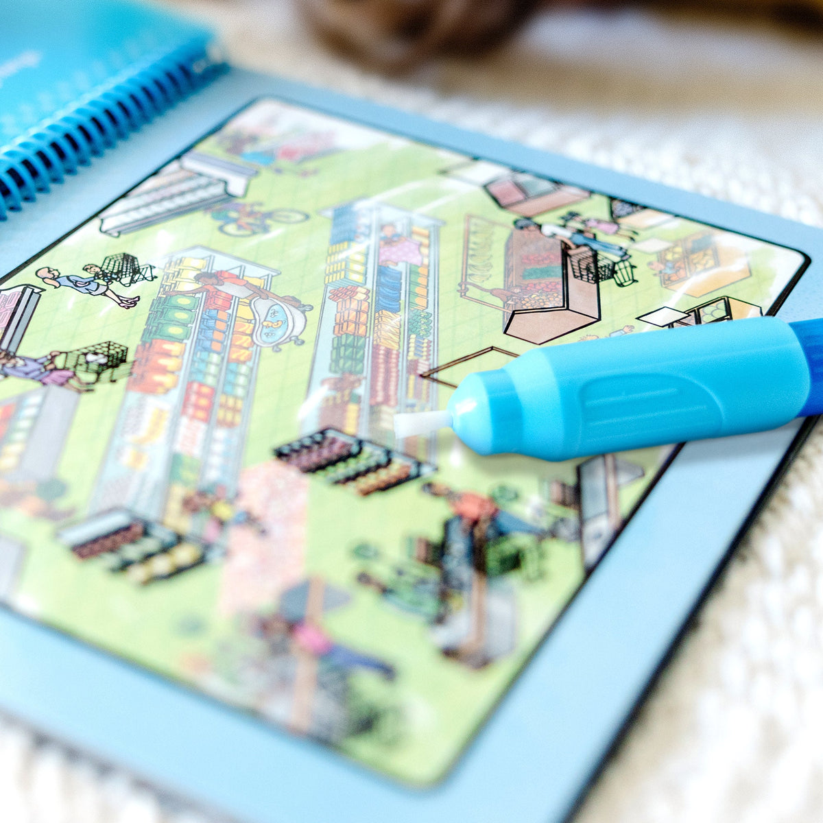 Educational Water Wow Deluxe Water-Reveal Pad - Around Town