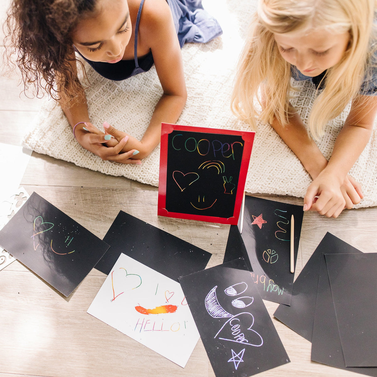 Educational Deluxe Combo Scratch Art Set