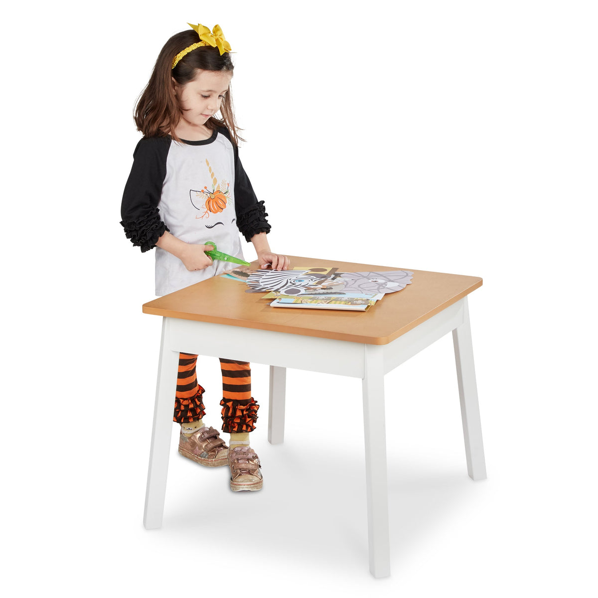 Educational Wooden Square Table