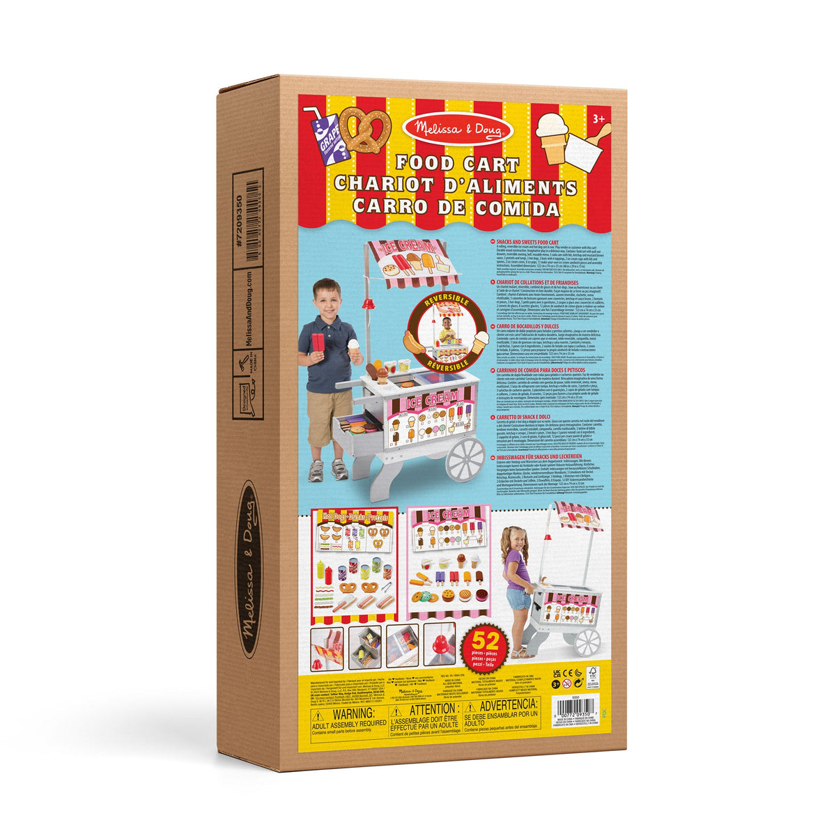 Educational Snacks & Sweets Food Cart