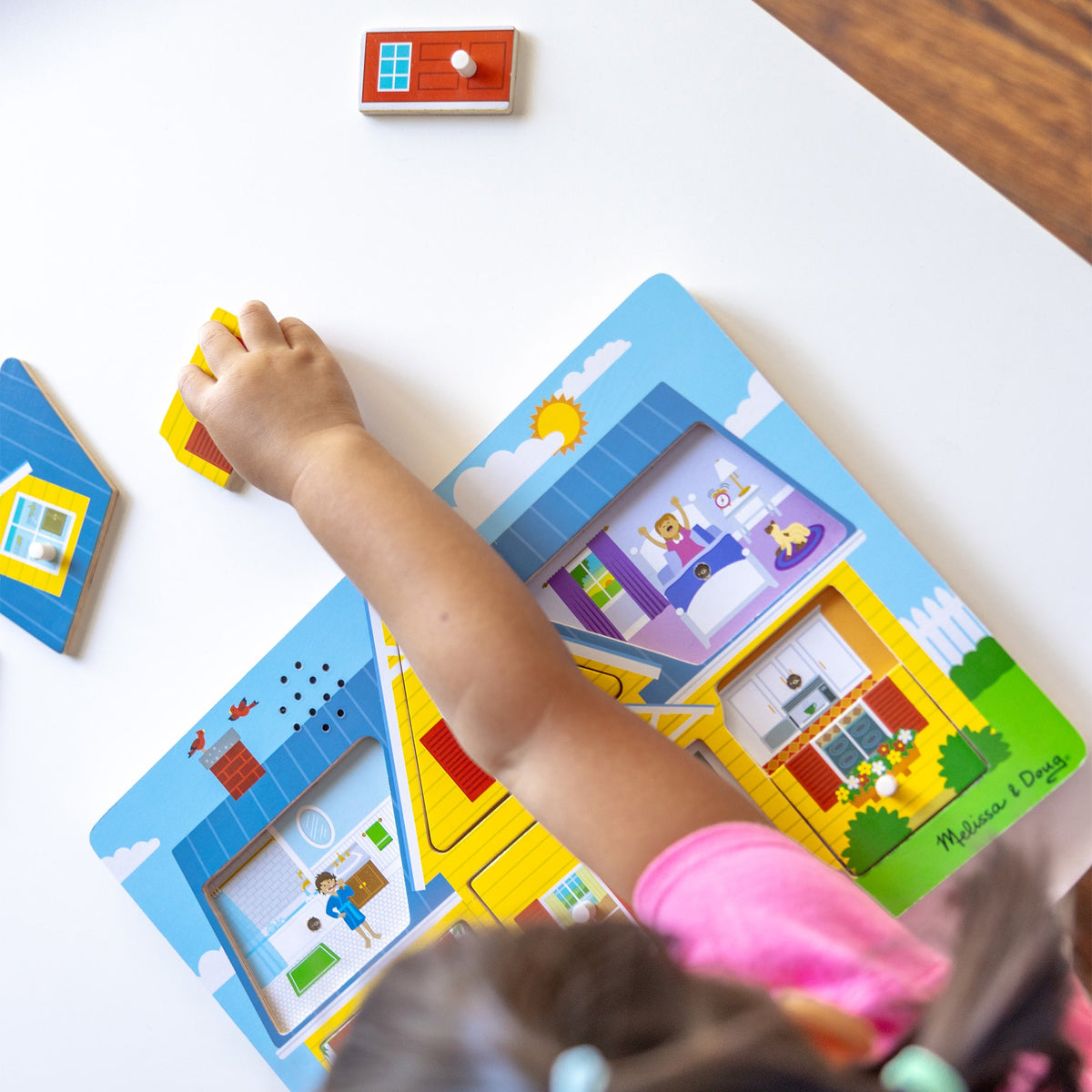 Educational Around the House Sound Puzzle - 8 Pieces