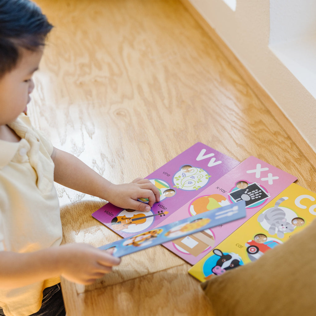 Educational Poke-A-Dot Jumbo Alphabet Learning Cards