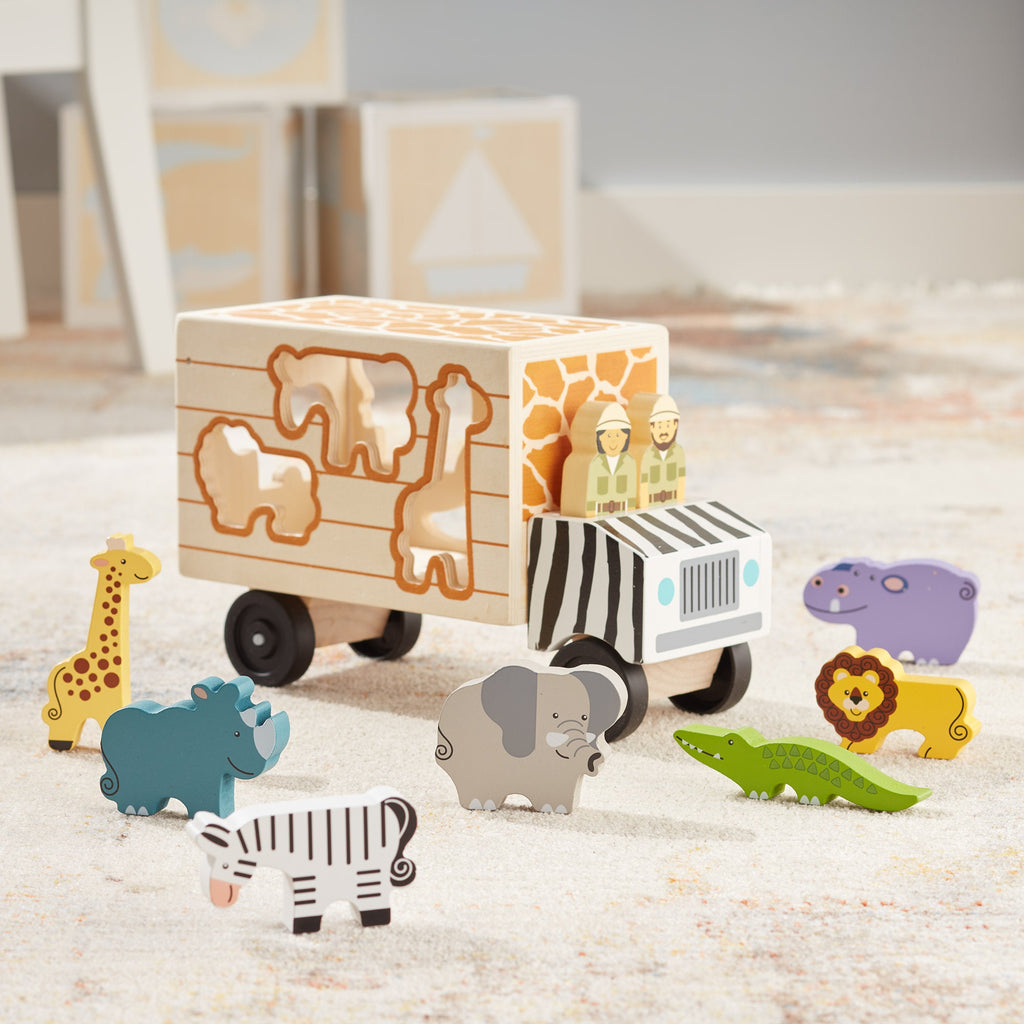 Educational Animal Rescue Wooden Play Set