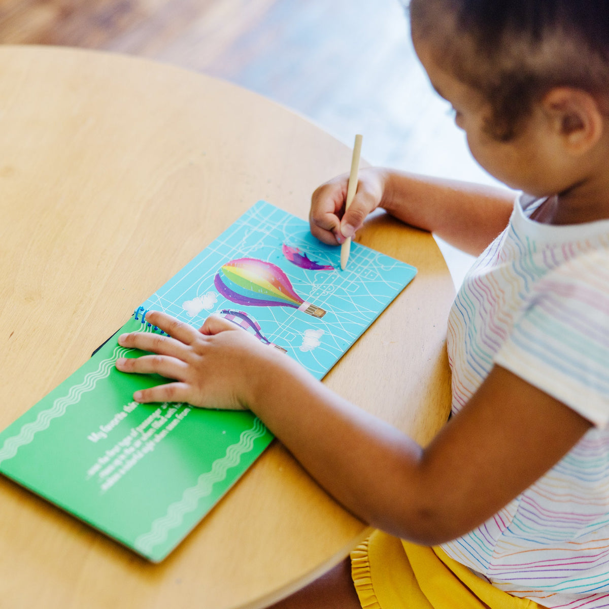 Educational On the Go Scratch Art Picture Reveal Pad - Favorite Things