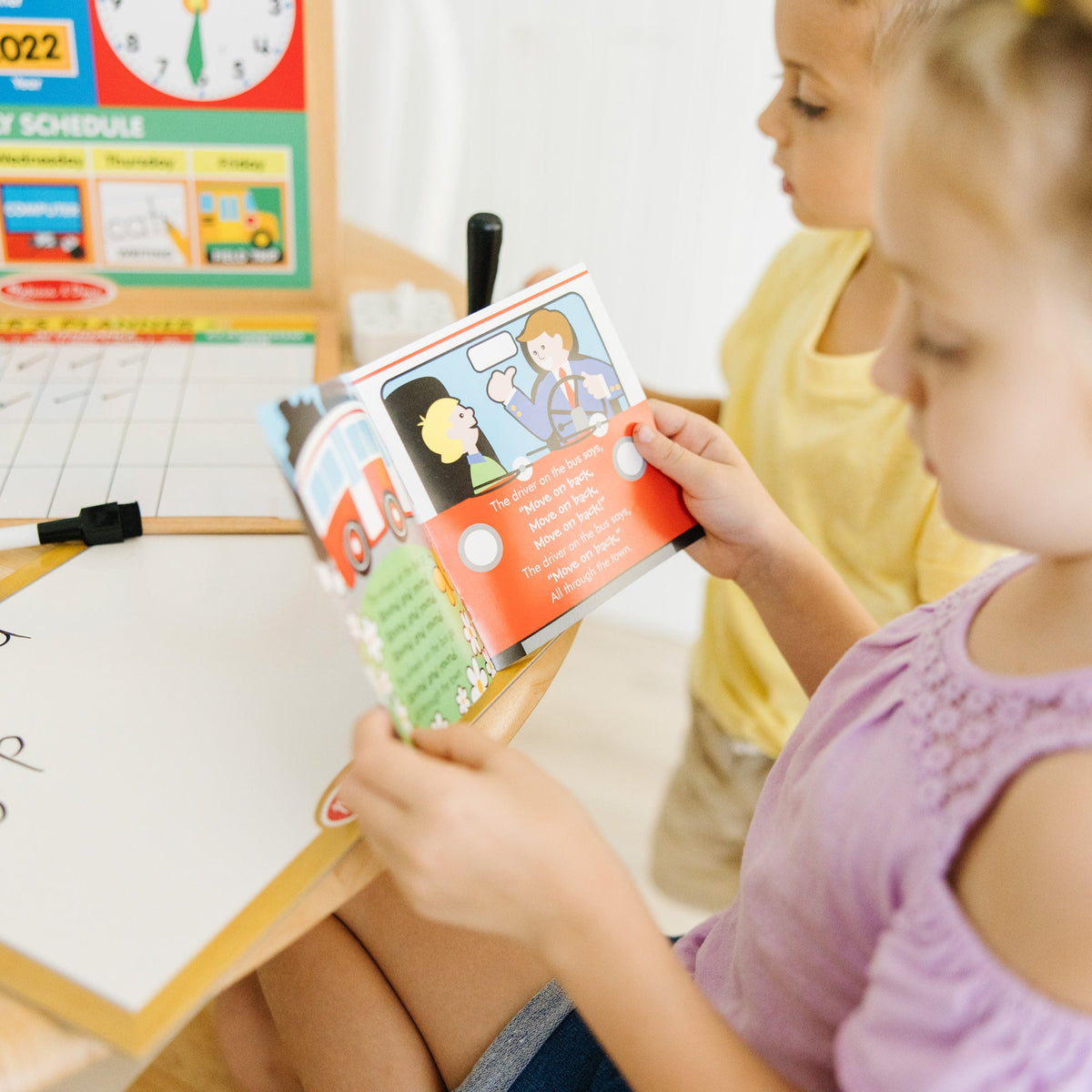 Educational School Time Classroom Play Set