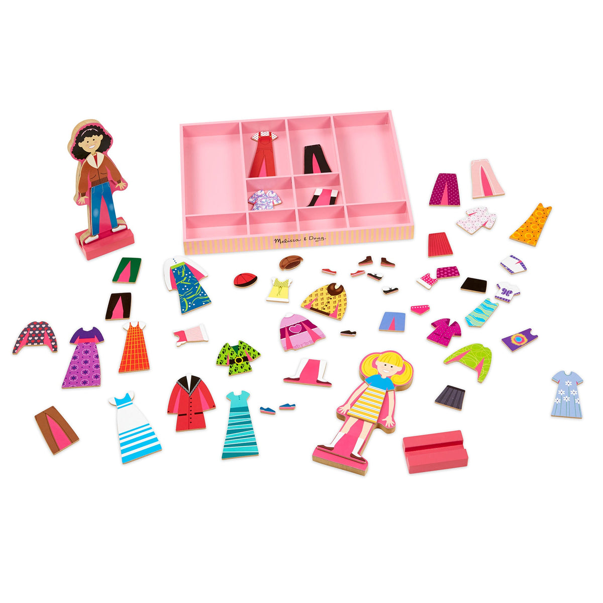 Educational Abby & Emma Magnetic Pretend Play