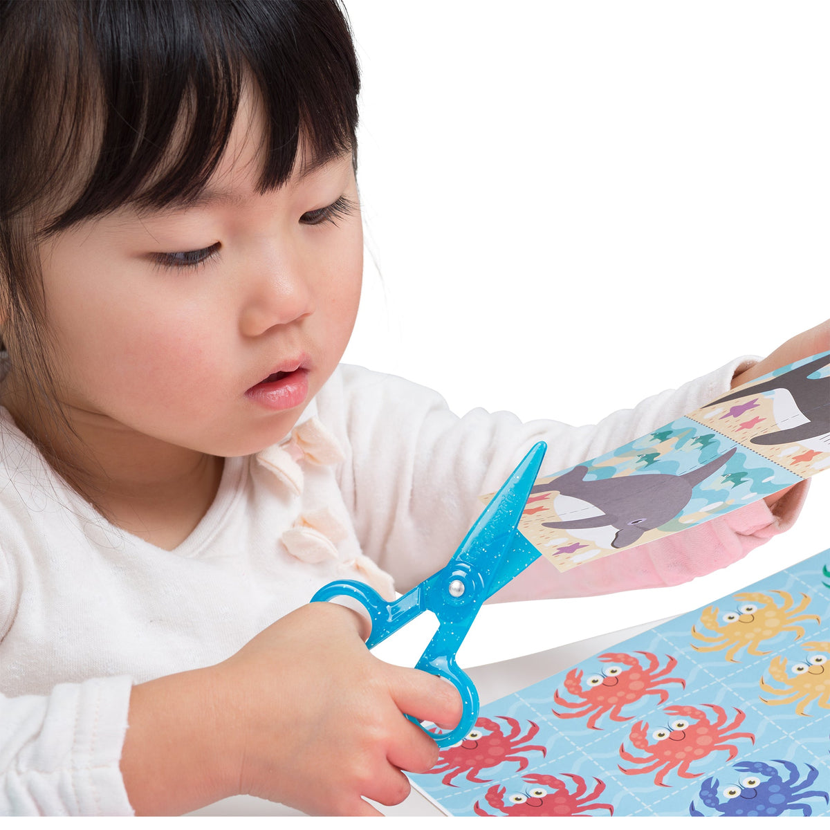 Educational Sea Life Scissor Skills Activity Pad