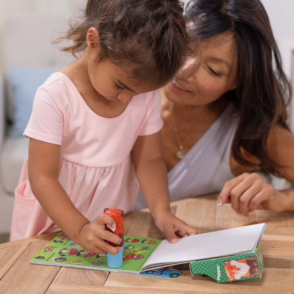 Educational Sticker WOW Activity Pad & Sticker Stamper - Fox