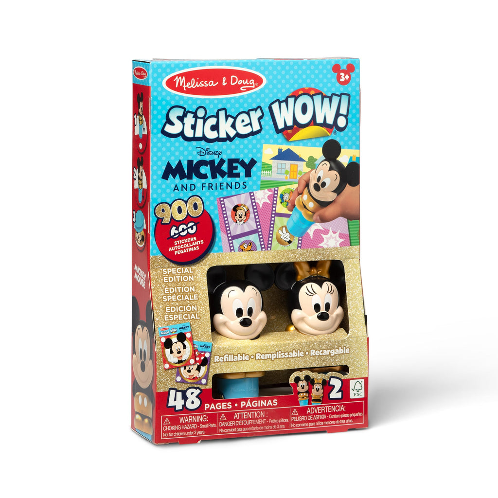 Educational Sticker WOW Deluxe Set Mickey & Minnie