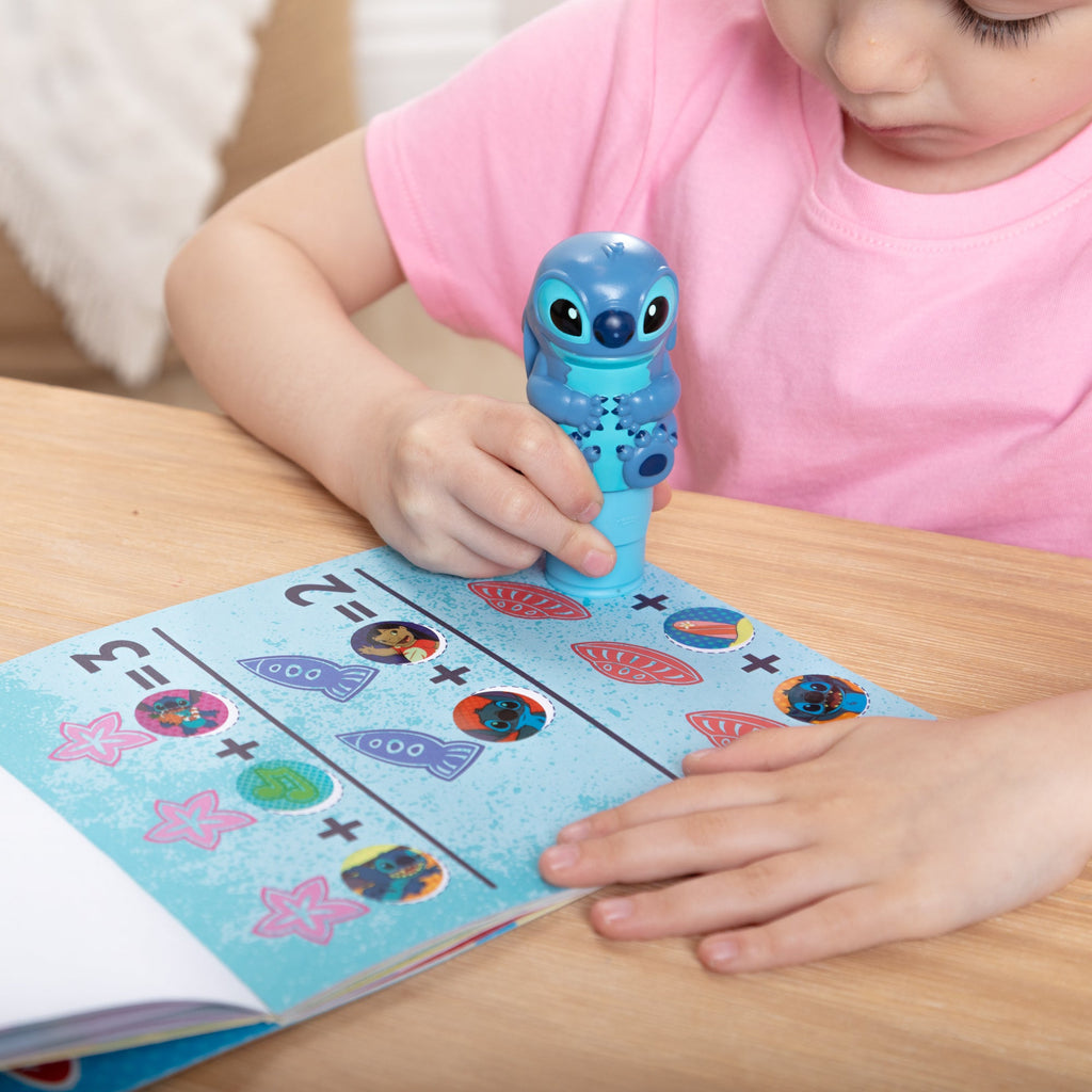 Educational Sticker WOW Disney Stitch Bundle Activity Pad & Sticker Stamper Mini Activity Pad and 200 Refill Stickers