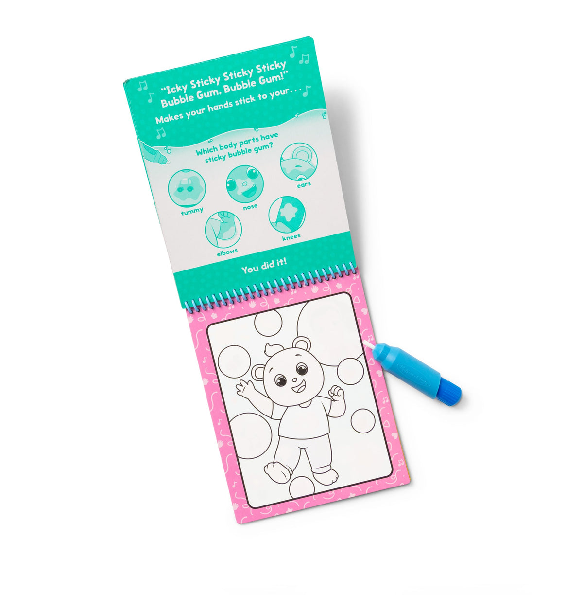 Educational Ms. Rachel Water WOW Color-Reveal Pad Find & Count