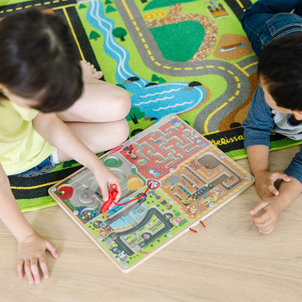 Educational PAW Patrol Wooden 4-in-1 Magnetic Wand Maze Board